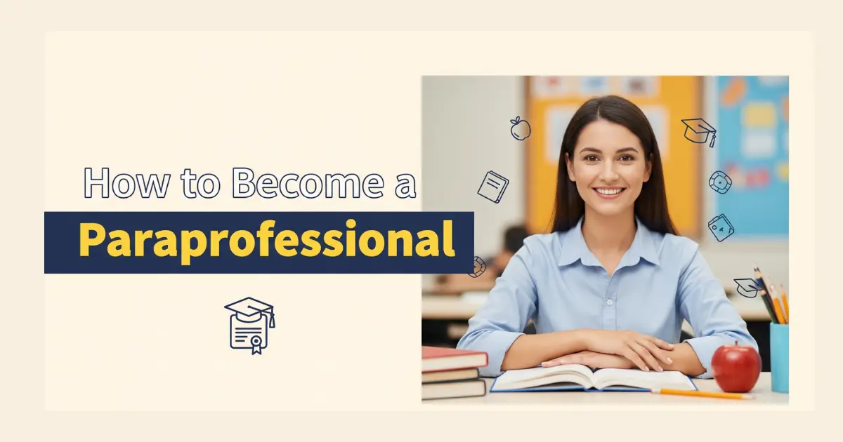 How to Become a Paraprofessional
