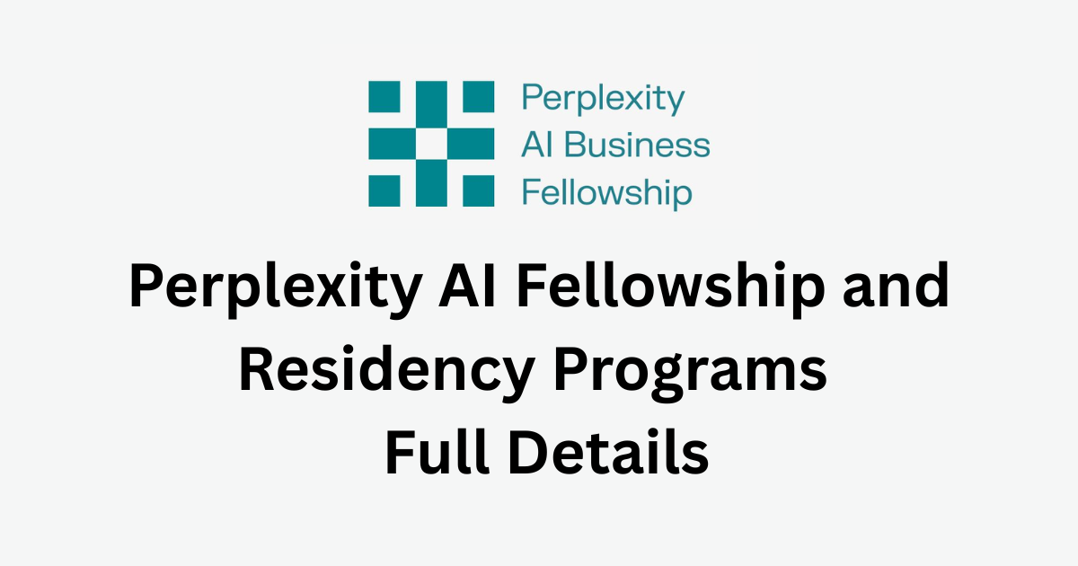 Perplexity AI Fellowship
