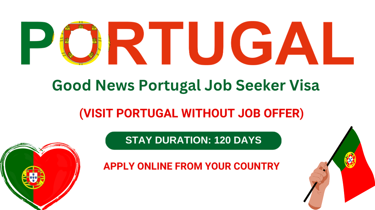 Portugal Job Seeker Visa for Pakistani