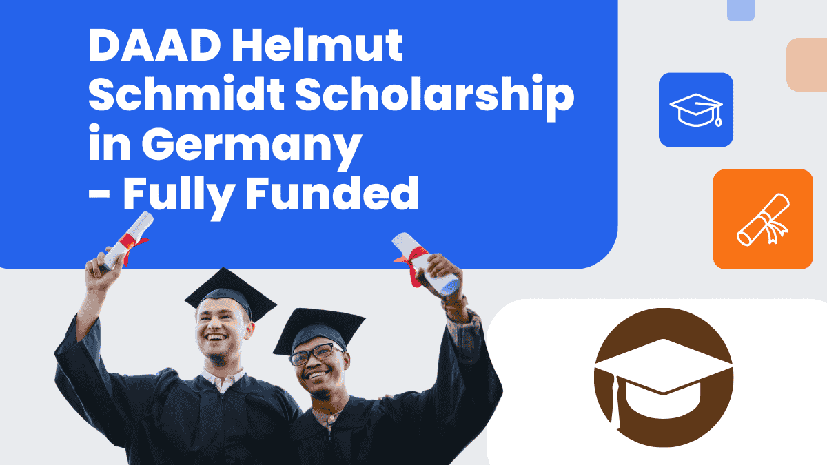 DAAD Helmut Schmidt Scholarship in Germany